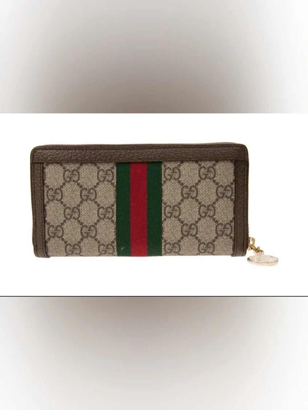Gucci Ophidia GG Supreme Zip Around Wallet